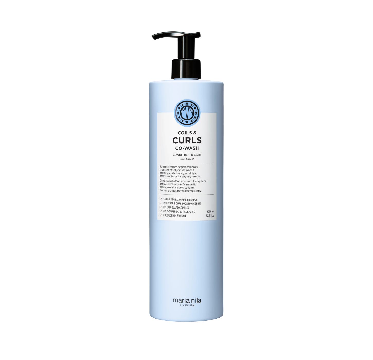 MN Coils & Curls Co-Wash / Очищающий кондиционер для пористых и вьющихся волос, 1000мл