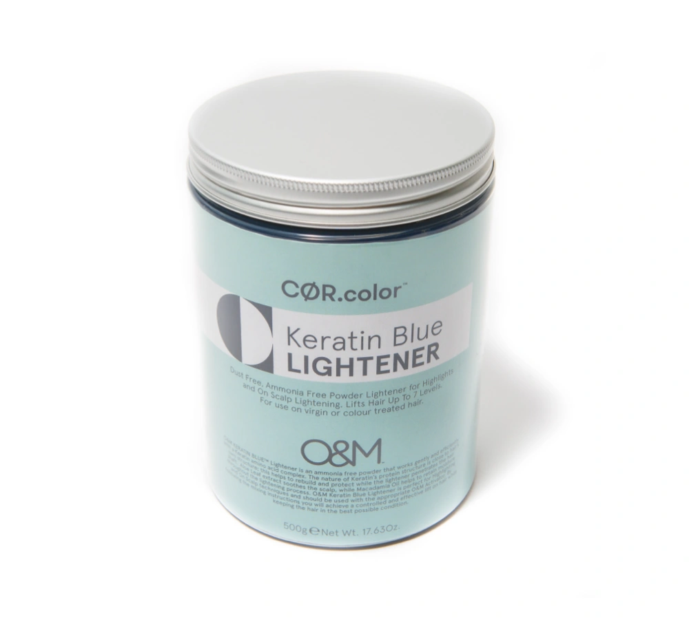 Синяя осветляющая пудра COR.color с кератином, 1000г (вид 2)